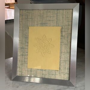 Silver Framed Sun Embossed Art - James Avery designed card